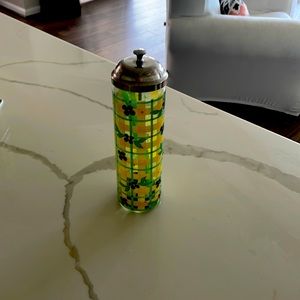 Pfaltzgraff summerbreeze pattern straw holder